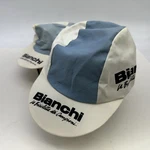 Lot Of 2 Bianchi Cycling Cap Hat Bicycles Vintage 100% Cotton. Fixed Price $39.95.