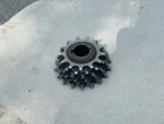 Vintage Suntour Madea Industries Freewheel 6 Speed Road 13-18 Tooth Corn Cob. Fixed Price $18.00.
