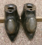 1941 Ford Truck Headlight Stands / Mounts Original Pair 1940-47 Coe. Fixed Price $349.00.
