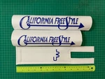 Cw California Freestyle Bmx Padset. Fixed Price $55.00.