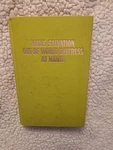 Man's Salvation Out Of World Distress Hand! 1975 Hardcover Book 1ST Ed.. Fixed Price $20.00.