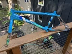 1986 Haro Sport Freestyler Vintage Bmx Survivor Frame Fork + White Handlebars. Fixed Price $2700.00.