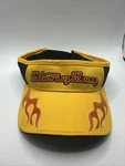 Vintage Schwinn Stingray Sun Visor Hat Flames Bicycle Boys Adjustable Cap Rare. Fixed Price $16.00.