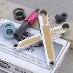 Fit Bmx Blunt 3PC Bicycle Cranks Chrome Polished Odyssey Cult Sunday Primo. Fixed Price $249.95.