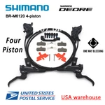 Shimano Deore BR-M6120 BL-M6100 Bike 4-PISTON Mtb Hydraulic Disc Brake Set (oe). Fixed Price $169.88.