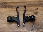 1990'S Mtb Old School Bmx Brake Levers Chang Star 22.2 Mm 4-FINGER. Fixed Price $40.00.