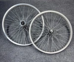 Alex Rims Set Mid School Old Bmx 20 48 Spoke Red Anodized Hubs.. Fixed Price $185.99.