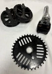 Gt Jr Performer 36T Cheesegrater Mx 1200 Original Stem With VP-800 1/2 Pedals. Fixed Price $245.00.