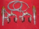 Vintage Campagnolo Super Record Brake Set. Nos. # 1060. Fixed Price $549.99.