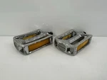 Vintage Kkt Amx Bmx Racing Pedals 9/16 Chrome Japan Htf. Fixed Price $89.99.