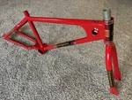 Old School Bmx Original 1981 Mongoose Motomag Frame Tange Fork 20". Fixed Price $749.00.