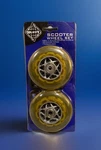 New Huffy Scooter Official Wheel Set Yellow Vintage Abec 5 Sealed Bearing Rare. Fixed Price $42.32.