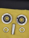 Bullseye Hyper/show Polished American Bottom Bracket 110MM ,bmx, Gt, Hutch. Fixed Price $239.00.