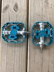 Wellgo LU-952 Blue 1/2 Pedals Old School Bmx Gt Hutch. Fixed Price $129.99.
