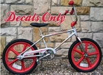 Nos Schwinn Mag Scrambler SX500 1970 S/80'S Reproduction Decals Award Winning. Fixed Price $65.00.