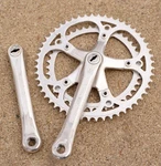 Vintage Stronglight Crankset 170 122 Bcd Bike Square Taper Peugeot Mercier. Fixed Price $95.00.