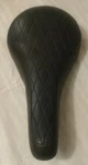 Vintage Persons Usa Old School Bmx Seat Black Diamond Pattern 27-46B. Fixed Price $39.95.