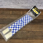 Vintage California Lite Bmx Stem Pad Blue White Checker Johar Usa Neck Nos New. Fixed Price $47.99.