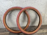 Lhr Golden Dragon Red Bmx Tires Vintage School 20X1.75. Fixed Price $99.00.