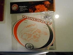 Old School Mongoose Bmx Bike Number Plate Variety Pack - New Maurice Valve Caps. Fixed Price $25.00.