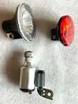 Union Bicycle Generator Set Front / Rear Lights 6V 3W Halogem 98-53. Fixed Price $50.00.