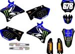 2006-2014 Yamaha Yz 125 250 Hutten Metaal Race Team Graphics Kit & Plates. Fixed Price $124.99.