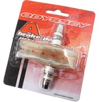 Odyssey A-brake Clear Bmx Bicycle Pads / Shoes Threaded Posts Soft. Fixed Price $9.99.
