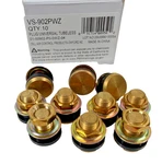 (qty. 10) Dill VS-902-WZP Valve Stem Large Bore Rim Hole Tubeless Plug .625". Fixed Price $24.99.