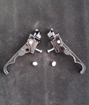 Dia-compe Tech Finger MX120 MX-120 Old School Brake Levers Pair Bmx Black. Fixed Price $49.99.