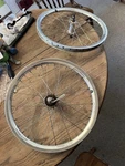 Odyssey T1000 Bmx Bike Rims Wheels Mid School Vintage Db Sealed Hubs Flip Flop. Fixed Price $285.00.