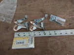 Vintage Mks Toe Clips Leather Large Nos Japan Set Chrome. Fixed Price $39.99.