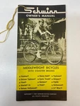 1967 Schwinn Bicycles Middleweights Owners Manual. Fixed Price $18.99.