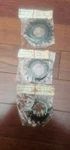 Lot (3) Yamaha Moto Bike Rear Wheel Sprocket 20T-18T-16T 1974-1976 New Old Stock. Fixed Price $40.00.