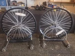 Vintage Bmx Wheels With The Falcon CF-E10 Rear Internal 16T Coaster Bike Hub. Fixed Price $50.00.