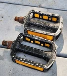 Old School VP-468 Bmx Pedals 1/2" Spindles Ready For Use Restore. Kkt, Sugino. Fixed Price $19.95.
