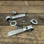 Vintage Campagnolo Record Shifter Patent Downtube Levers Bike Set 35G. Fixed Price $47.99.