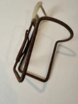 Perfectly Rusted Vintage Water Bottle Cage Steel France Eroica Brevete. Fixed Price $15.00.