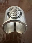 Nos Mongoose Double Bolt Seat Clamp 31.8MM Pro New Old Stock Silver Class Bmx. Fixed Price $20.00.