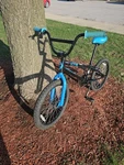 Diamondback Bicycles Youth Nitrus 20" Bmx Bike, Gloss Black & Blue. Fixed Price $149.00.