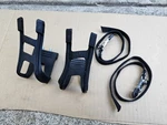 Wellgo MT-14 Mountain Bike Toe Cages Clips Large Plastic Black W/ Straps. Fixed Price $14.00.