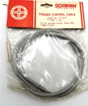 Vintage Schwinn Trigger Control Ribbed Cable Gray For 3 Speed Sturmey Archer. Fixed Price $35.99.