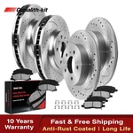 Front & Rear Rotors + Ceramic Brake Pads For 2006 - 2011 Buick Lucerne V6. Fixed Price $171.99.
