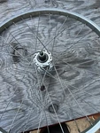 Ukai 20X 1 3/8 Rim Old School Bmx 36H Chrome Sealed Bearing Hubs Front. Fixed Price $140.00.