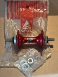 Vintage Nos 1983 Suntour Lf Red Anodised Sealed Bearing Front Bmx Hub 36H. Fixed Price $102.08.