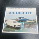 1966 1967 Peugeot 404 403 Vintage Original Car Sales Brochure Catalog Vtg. Fixed Price $19.99.