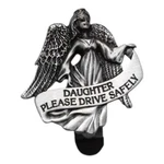 Daughter Please Safely Pewter Guardian Angel Visor Clip, New Driver Gift. Fixed Price $7.50.