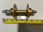 Vintage Sunshine 5345 Bmx Hub Nos School 80 Rear 36 Hole. Gold Or Yellow?. Fixed Price $110.00.