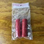 Hunt Wilde Red Bicycle Grips 5/8" Id. 3-3/8" Long Fit Elgin Amf Huffy Colson Nos. Fixed Price $14.99.