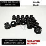 32PC F250 F350 F450 Super Duty Ford Oem Factory Black 14X1.5 Flat Seat Lug Nut. Fixed Price $43.45.