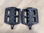 Oldschool Hsing Ta HTI-851 Pedals Black 1/2 Bmx Freestyle Performer Dyno. Fixed Price $69.95.